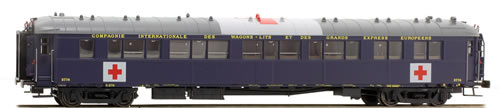 LS Models 49140 - Orient Express Sleeping Car S2 w/ Red Cross Logo of the CIWL